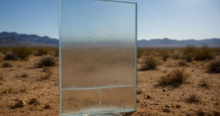Hydrogel-Technologie: Wie Fensterplatten Trinkwasser aus Luft gewinnen