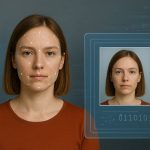 Passfoto einer Frau