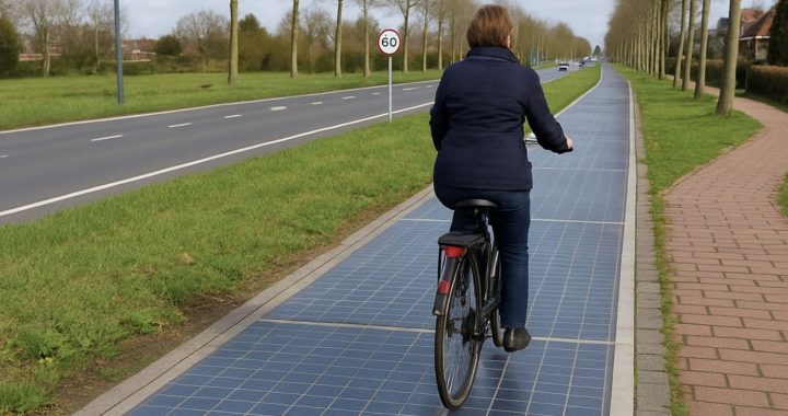 SolaRoad: Wenn der Fahrradweg zur Stromquelle wird