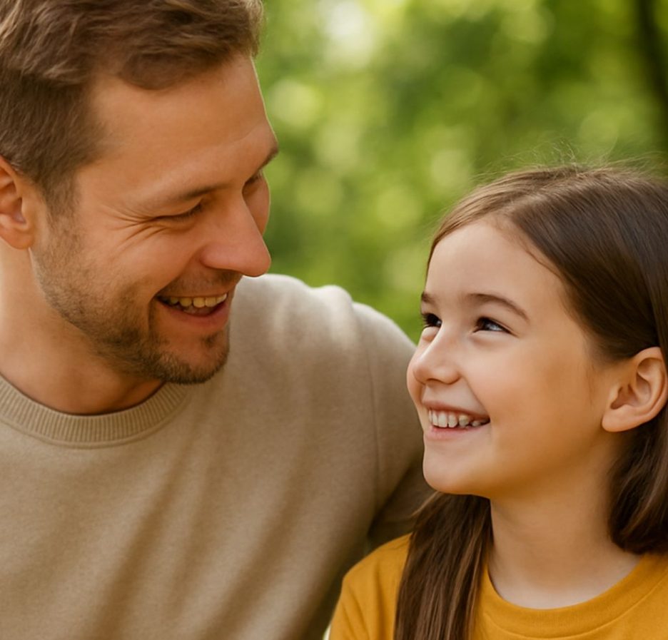 Vater und Tochter