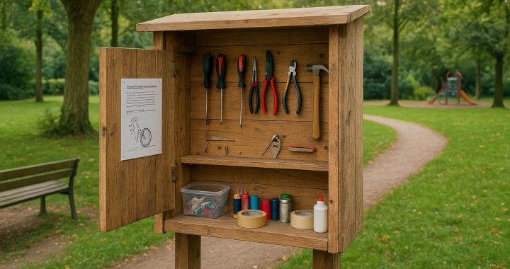 Reparieren im Park: Wie kleine Werkstätten in den Niederlanden Gemeinschaft und Nachhaltigkeit stärken