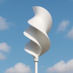 Archimedes-Windrad – Moderne Windkraft in elegantem Design