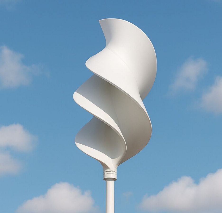Archimedes-Windrad – Moderne Windkraft in elegantem Design