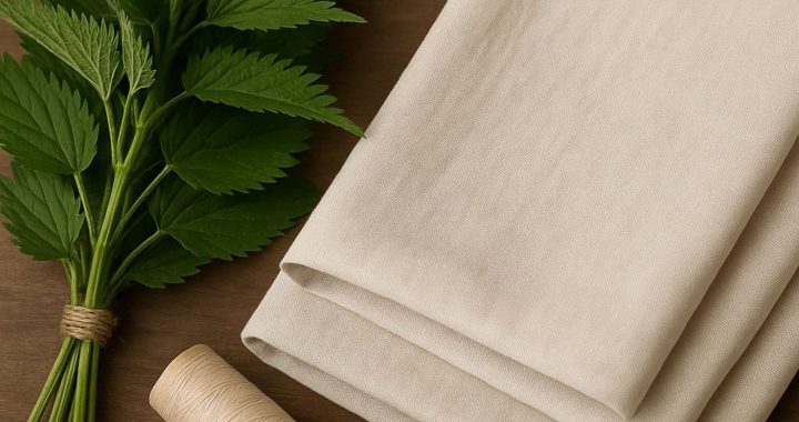 Brennnesselstoff: Die sanfte Power der Natur für deine Haut und deinen Schlaf