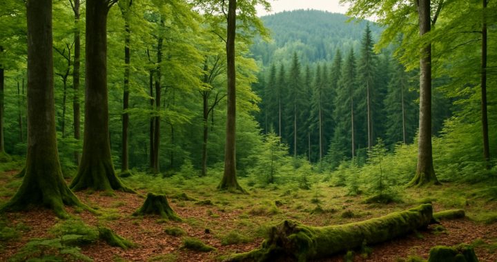 Die Vergangenheit der Alpenwälder: Von Laubmischwäldern zu Nadelholzforsten