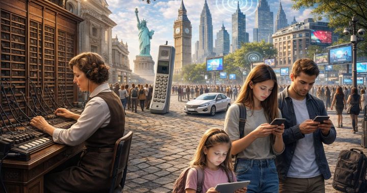 Die Entwicklung der Telekommunikation: Vom Atlantikkabel zum digitalen Dilemma