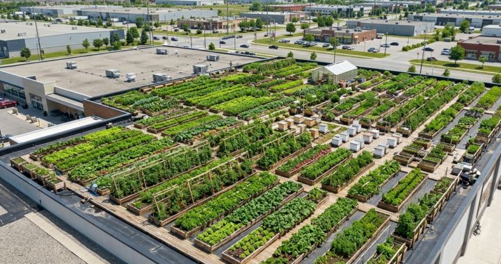Wenn das Gemüsebeet direkt über der Ladentheke wächst
