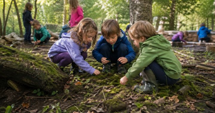 Winzige Veränderung der Spielumgebung – große Wirkung auf das Immunsystem von Kindern