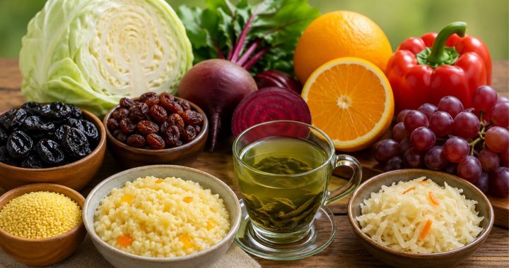 Lebensmittel für einen langsameren Alterungsprozess