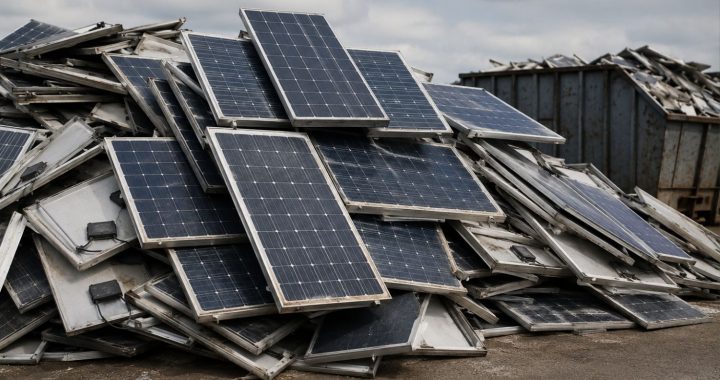 Solarmodule am Ende ihrer Lebenszeit: Ein Problem mit Perspektive