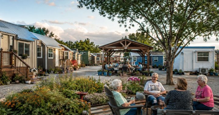 Ein Tiny-House-Dorf als Antwort auf Altersarmut