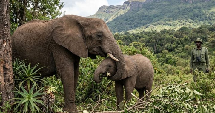 Wenn Elefanten zum Kräuterkundigen werden: Neue Studie zu Mount Elgon