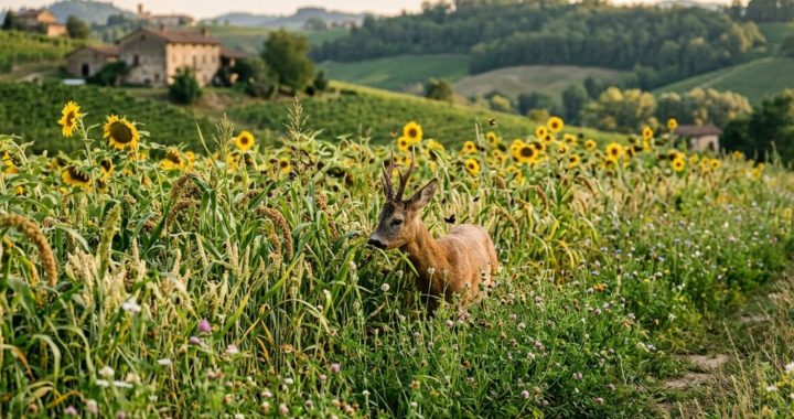 Futterfelder für das Wild: Italiens Strategie der „Colture a perdere“